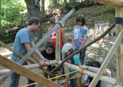 Stage « Construisons en forêt ! » 9-18 ans